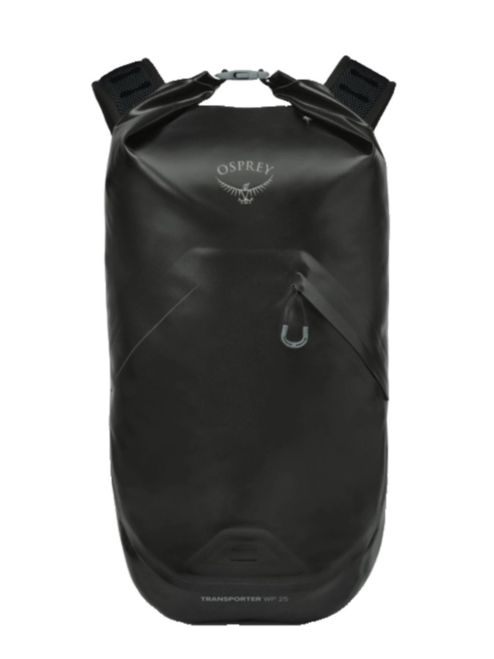 NWT Osprey Transporter WP 25 Waterproof Backpack Roll Top Dry Bag Black 25L